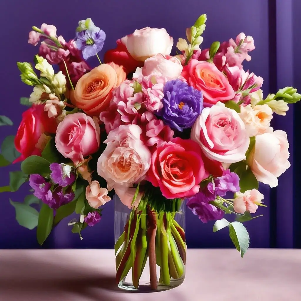 A hand-written greeting card