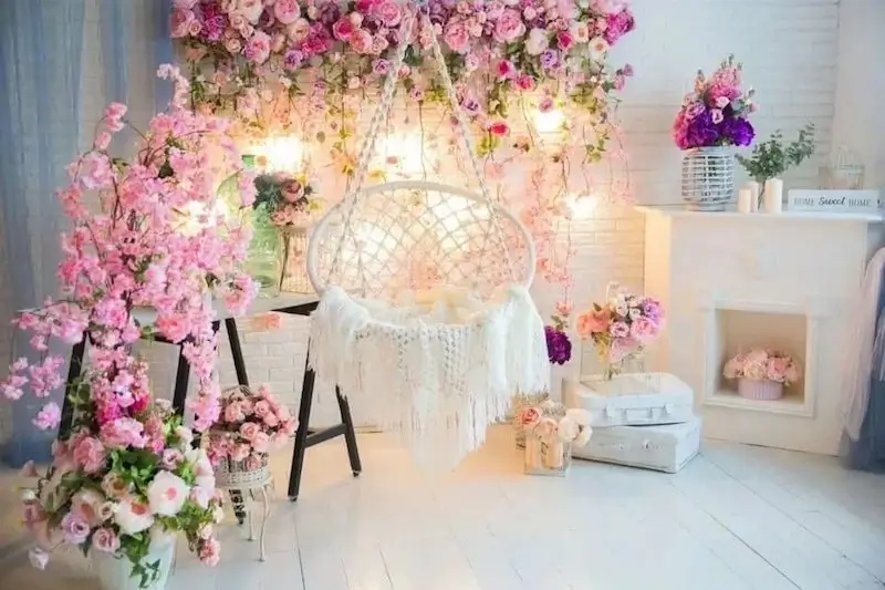 The bright interior of the new Wild Posy studio